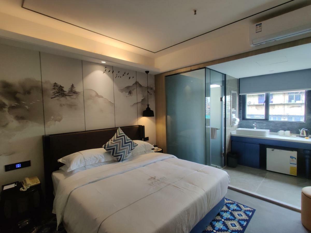 Shangyuan Chain Hotel Guangzhou Zhan Qian Road Exteriör bild